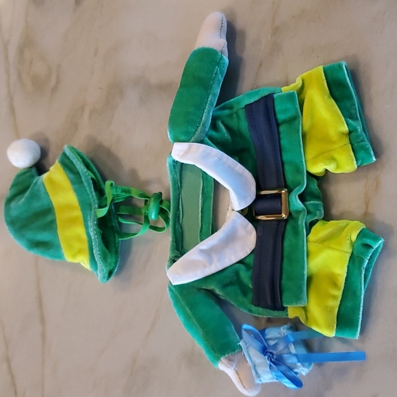 Elf dog costume XS